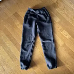 United Athle 5624-01 S スウェットパンツ 黒 裏起毛