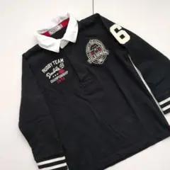 ミキハウス ダブルビー ラガーシャツ 110cm 子供 キッズ