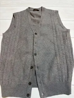 アラミス　カシミヤニット　ベスト　ベージュ未使用