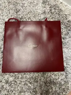 Cartier 赤 ショッパー