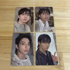 BTS ジョングク アルバム GOLDEN トレカ 4枚セット