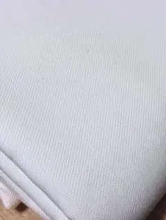 【厚手生地　無地】ギャバ　ホワイト