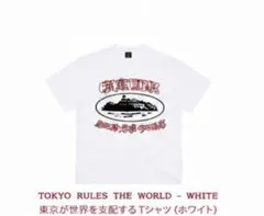 トップス M CORTEIZ TOKYO RULES THE WORLD T WHITE M CORTEIZ TOKYO RULES THE WORLD T WHITE - メルカリ