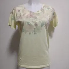 RAY CASSIN 花柄 半袖Tシャツ カットソー　フリーサイズのサムネイル