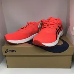 【未使用】 asics レーザービーム アバンテ2 サンライズレッド 23cm