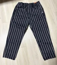美品　着用回数1回 FieldCore ワークパンツ M ネイビー ストライプ