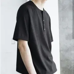 LIDNM Wool Jersey Henley T-Shirtのサムネイル