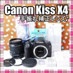 ✨手振れ補正付き✨スマホ転送可✨Canon Kiss X4 レンズセット - メルカリ
