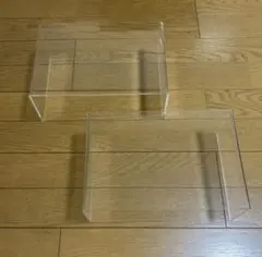 無印良品　アクリル仕切り棚　小2個セット