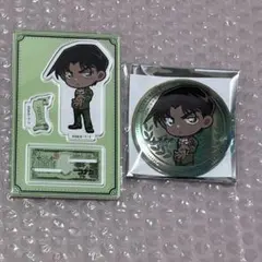 名探偵コナン 服部平次 アクリルスタンド 缶バッジ