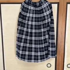 LOGOS DAYS チェック柄プリーツスカート ウエストゴムのサムネイル