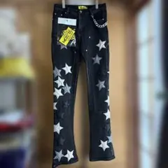 GUAPI デニムパンツ スターパッチ 30インチ SWAG - メルカリ