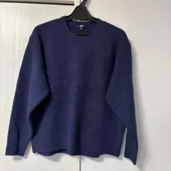 uniqlo スフレヤーンクルーネックセーター