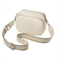 ショルダーバッグ レディース 斜めがけ 小さめ 肩掛け ミニバッグ ホワイト