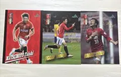 浦和レッズ　入場特典カード　興梠慎三&宇賀神友弥&松本泰志