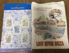 ディズニー　トートバッグ　テーマポート　3 ロストリバーデルタ