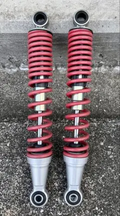 赤スプリング サスペンションショック