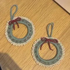 クリスマスオーナメント ( リース )