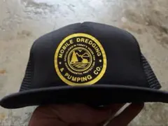 激レアプリントデッドストック企業系トラッカーキャップ