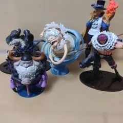 一番くじ　ワンピース　A賞　ルフィ　造形王　カタクリ　クロコダイル　サボ