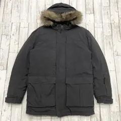 【ブラックダウン！】エディーバウアー　ダウンジャケット　黒　ダウンコート