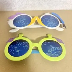 ディズニーサングラス2個セット（ドナルド&デイジー、リトルグリーンメン）