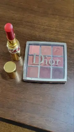Dior Backstage リップパレット& YSL ヴォリュプテ シャイン