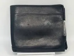 PRADA プラダ 二つ折り財布 ブラック レザー メンズ 小銭入れ