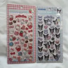 ボンボンドロップシール　サンリオ　2枚セット