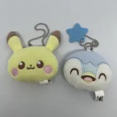 ポケモン ポケピース マスコット キーホルダー ピチュー ポッチャマ 2点セット