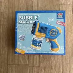 BUBBLE MACHINE 全自動シャボン玉ガン ブルー