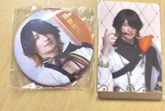 刀ミュ 衣裳展 フォトカ 壽乱舞音曲祭 缶バッジ 長曽祢セット