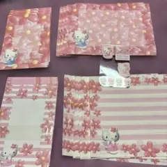 激レア】平成レトロ2000年サンリオハローキティ 着物レターセット 当時