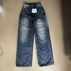GRL ストレートデニム ブラック Sサイズ 新品のサムネイル