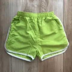 バースデイ　水陸両用　ライトグリーン　サーフパンツ 120cm