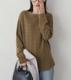 O*K様 アメリカンホリック＊アソートラウンドカットロンT ボーダー 新品