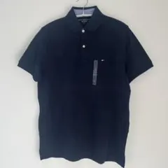 未使用品☆トミーヒルフィガー☆メンズ　ポロシャツ　Sサイズ　黒
