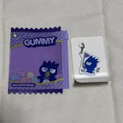 はぴだんぶい バッドばつ丸 ファスナーケース、アクリルチャームセット