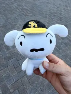 ソフトバンクホークス ぬいぐるみくじ 2等【シロ】クレヨンしんちゃん