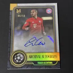 Topps Museum Thiago auto 06/50 ジャージナンバー