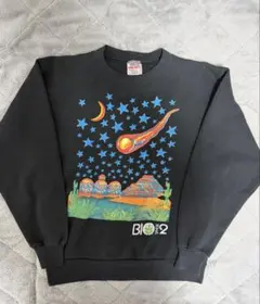 【USA製】90s ONEITA スウェット トレーナー 古着　ブラック M