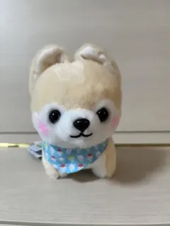 豆しば三兄弟 ミニパペット3 さすけ サスケ マスコット ぬいぐるみ 指