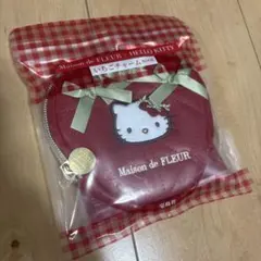 Maison de FLEUR いちご型ポーチ　Hello Kitty
