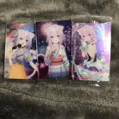 ホロライブ　猫又おかゆ　ウエハース