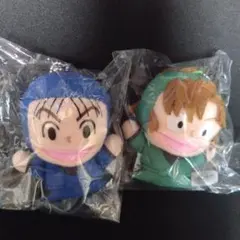 忍たま乱太郎　指人形マスコット　保健委員会　善法寺伊作　川西左近　２個セット