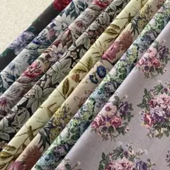 ホビーラホビーレ⭐︎カットクロス詰め合わせ⭐︎8枚⭐︎パッチワークはぎれ⭐︎まとめ売り