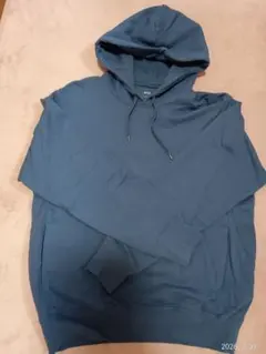 UNIQLO フード付きパーカー Lサイズ 青