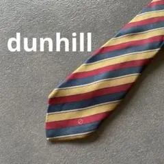 ダンヒル　 ネクタイ 赤 青 黄色