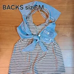 BACKS デニム風 キャミソール Mのサムネイル