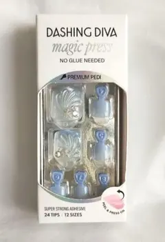 新品未使用☆DASHING DIVA☆マジックプレス☆ペディ☆ネイルチップのサムネイル